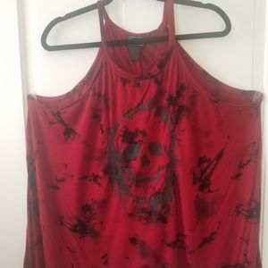 Hot Topic Skull Top